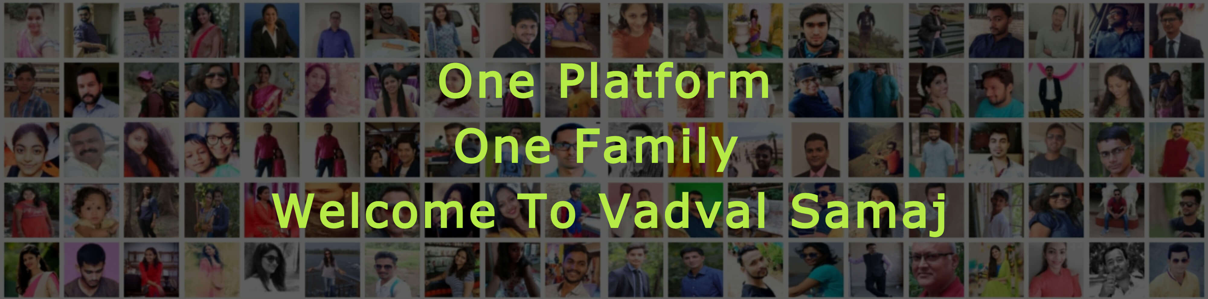 Vadval Samaj - one family